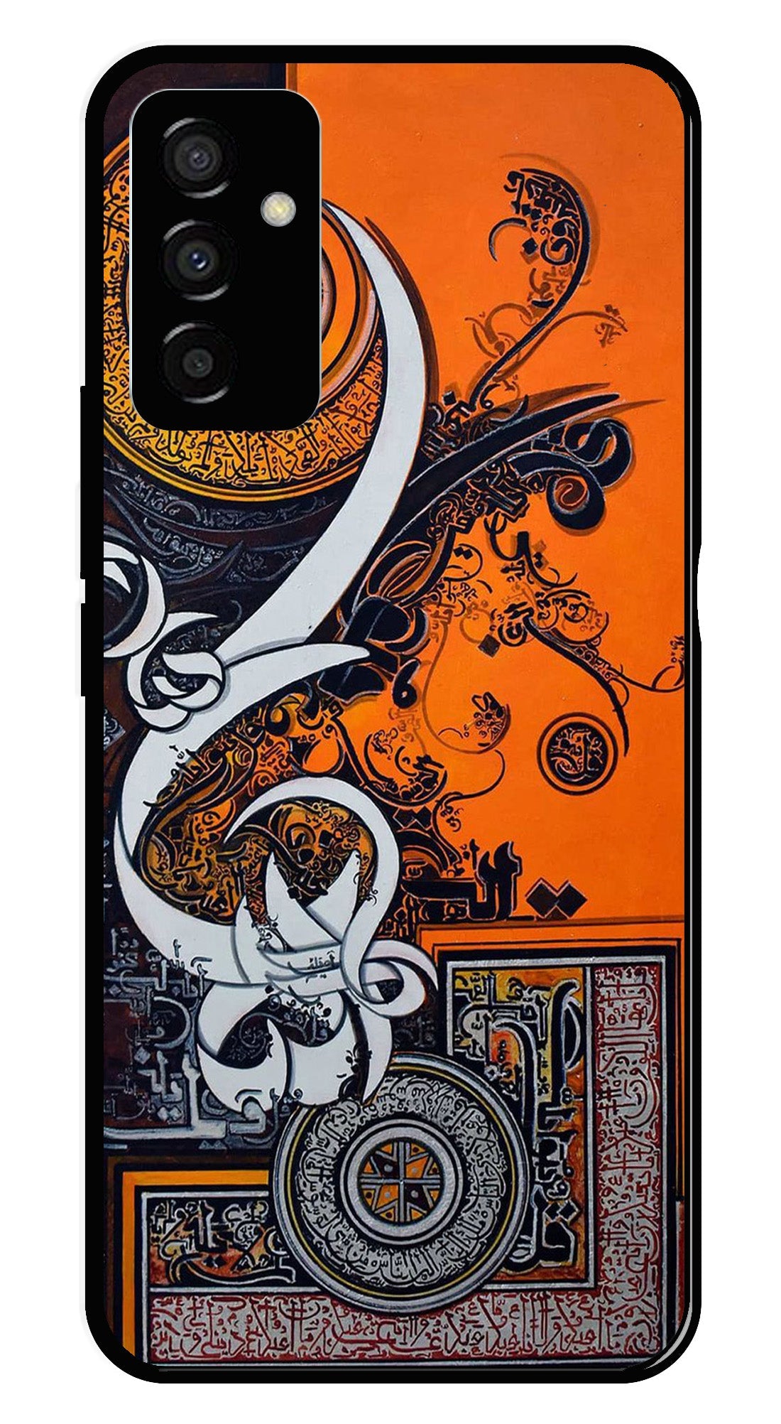 Qalander Art Metal Mobile Case for Samsung Galaxy M23 Qalander Art Metal Mobile Case for Samsung Galaxy M23 (Design No -16)