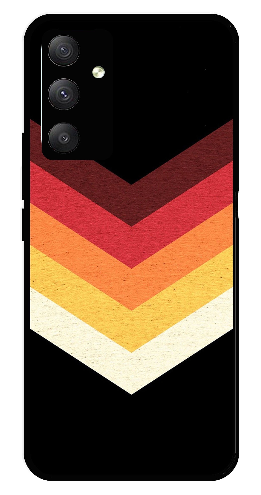 MultiColor Arrow Metal Mobile Case for Samsung Galaxy F34 5G MultiColor Arrow Metal Mobile Case for Samsung Galaxy F34 5G (Design No -04)