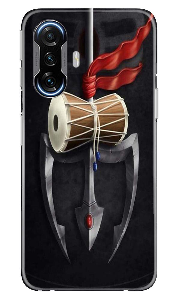 Lord Shiva Mahakal Mobile Back Case for Poco F3 GT 5G (Design - 1) Lord Shiva Mahakal Case for Poco F3 GT 5G