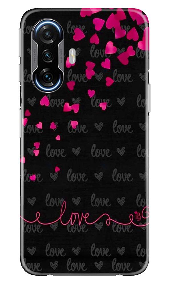 Love in Air Mobile Back Case for Poco F3 GT 5G (Design - 89) Love in Air Case for Poco F3 GT 5G