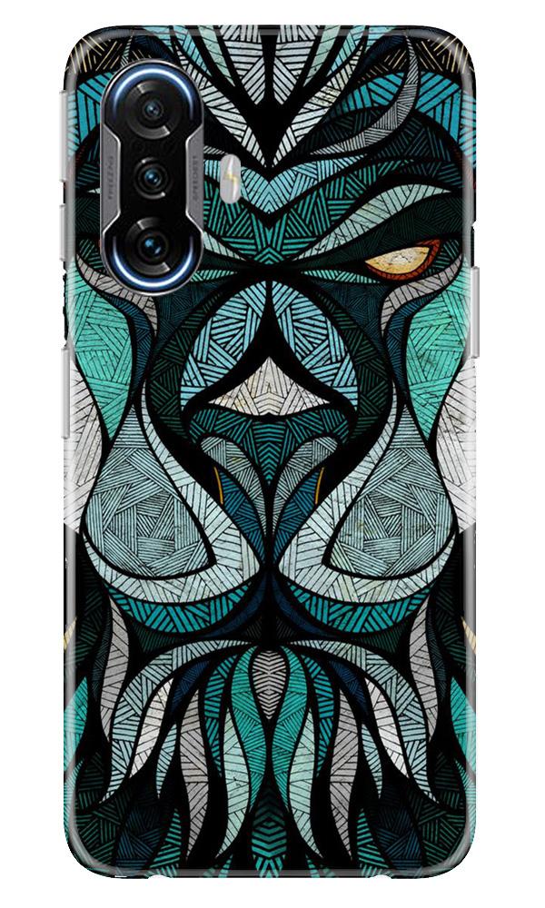 Lion Mobile Back Case for Poco F3 GT 5G (Design - 97) Lion Case for Poco F3 GT 5G