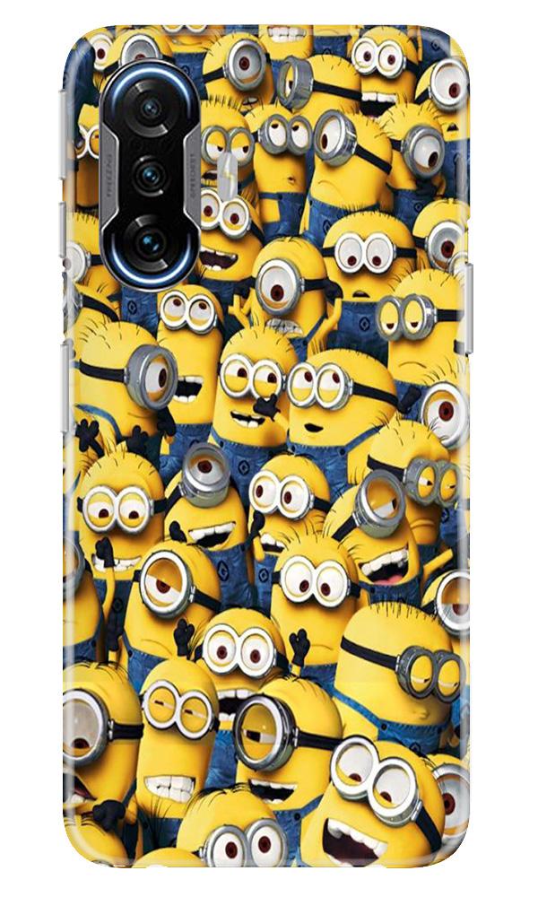 Minions Mobile Back Case for Poco F3 GT 5G (Design - 126) Minions Case for Poco F3 GT 5G (Design - 126)