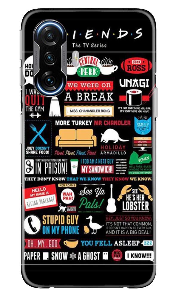 Friends Mobile Back Case for Poco F3 GT 5G (Design - 145) Friends Case for Poco F3 GT 5G (Design - 145)