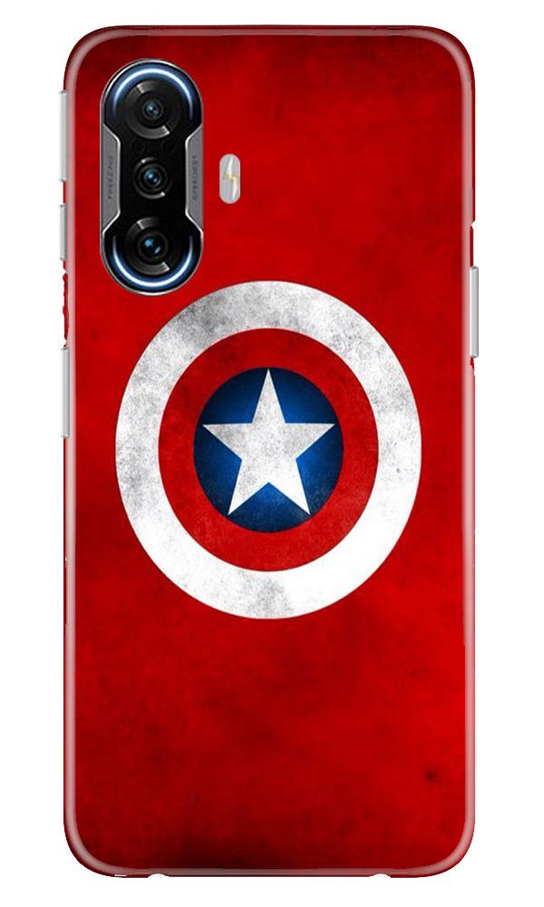 Captain America Mobile Back Case for Poco F3 GT 5G (Design - 249) Captain America Case for Poco F3 GT 5G (Design No. 249)