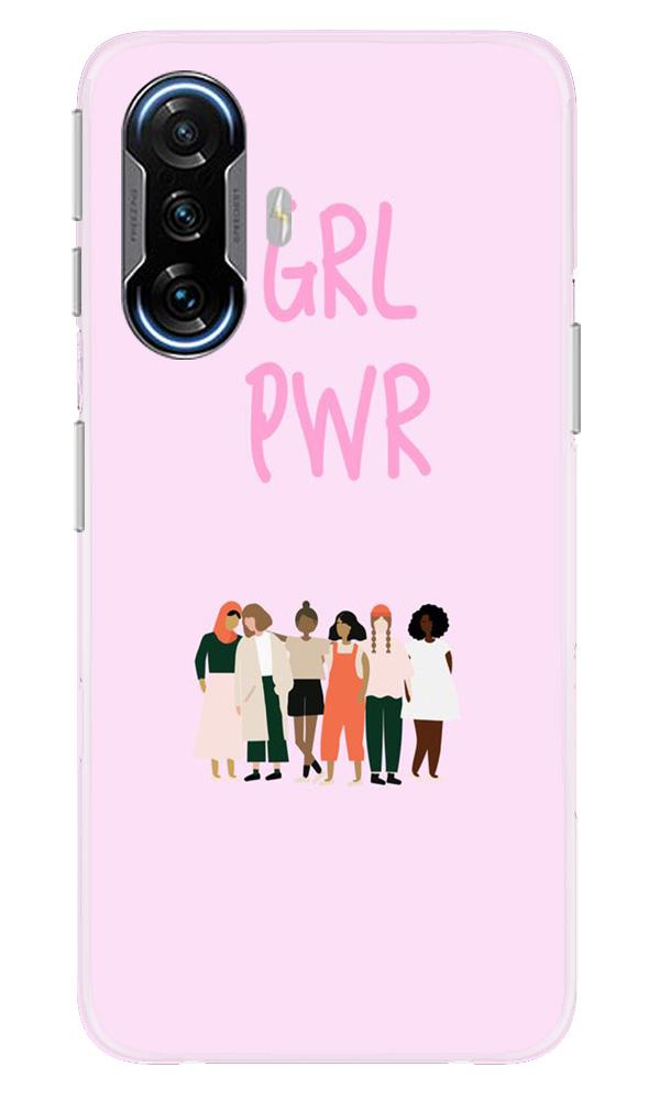 Girl Power Mobile Back Case for Poco F3 GT 5G (Design - 267) Girl Power Case for Poco F3 GT 5G (Design No. 267)