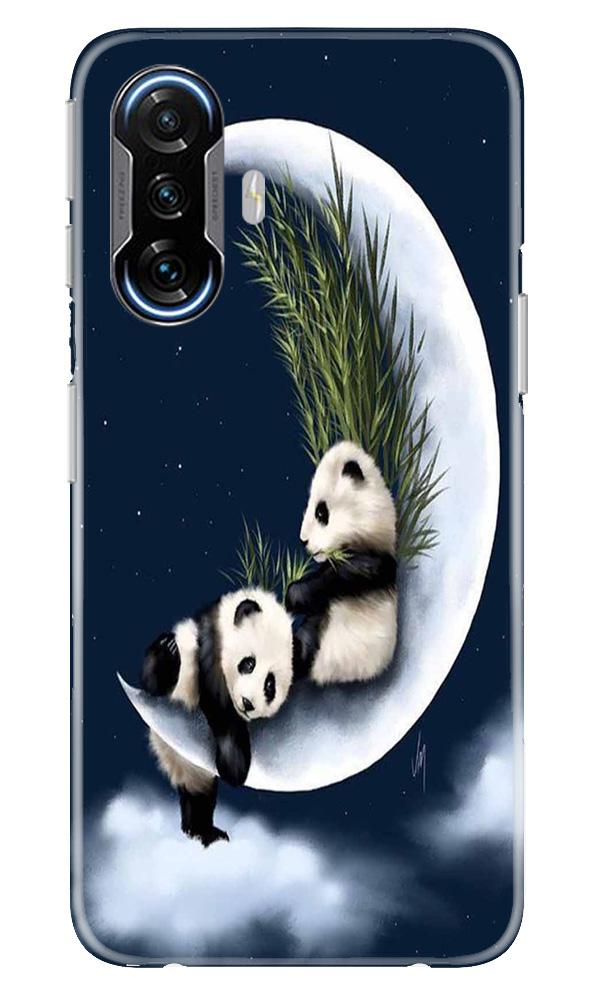 Panda Moon Mobile Back Case for Poco F3 GT 5G (Design - 318) Panda Moon Mobile Back Case for Poco F3 GT 5G (Design - 318)