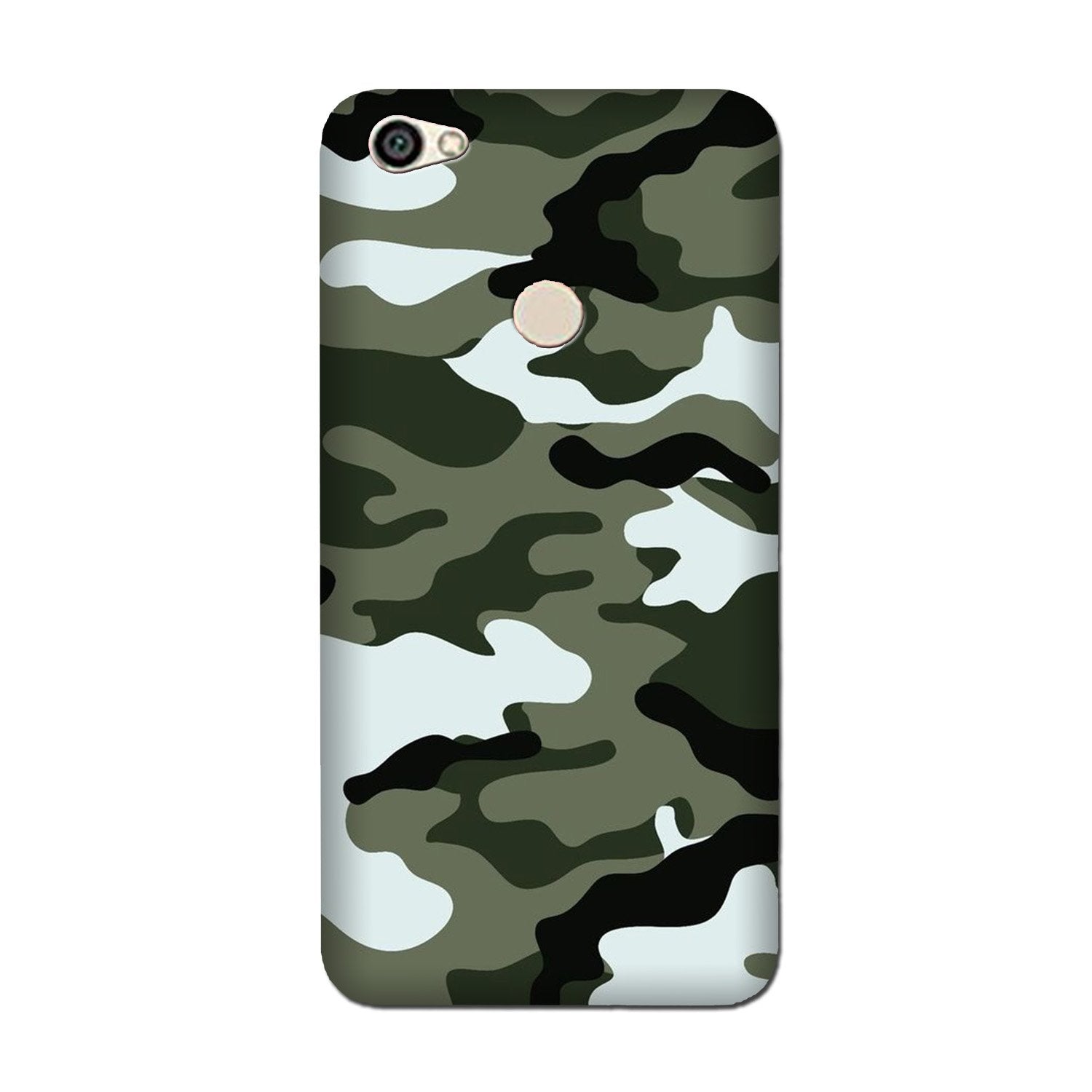 Army Camouflage Case for Redmi Y1 (Design - 108)