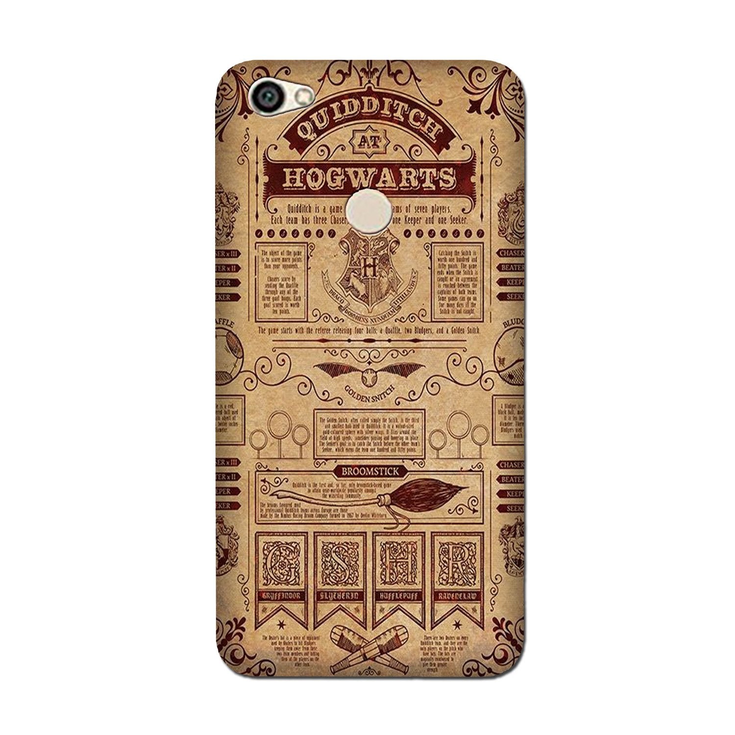 Hogwarts Mobile Back Case for Oppo F7 (Design - 304) Hogwarts Mobile Back Case for Oppo F7 (Design - 304)
