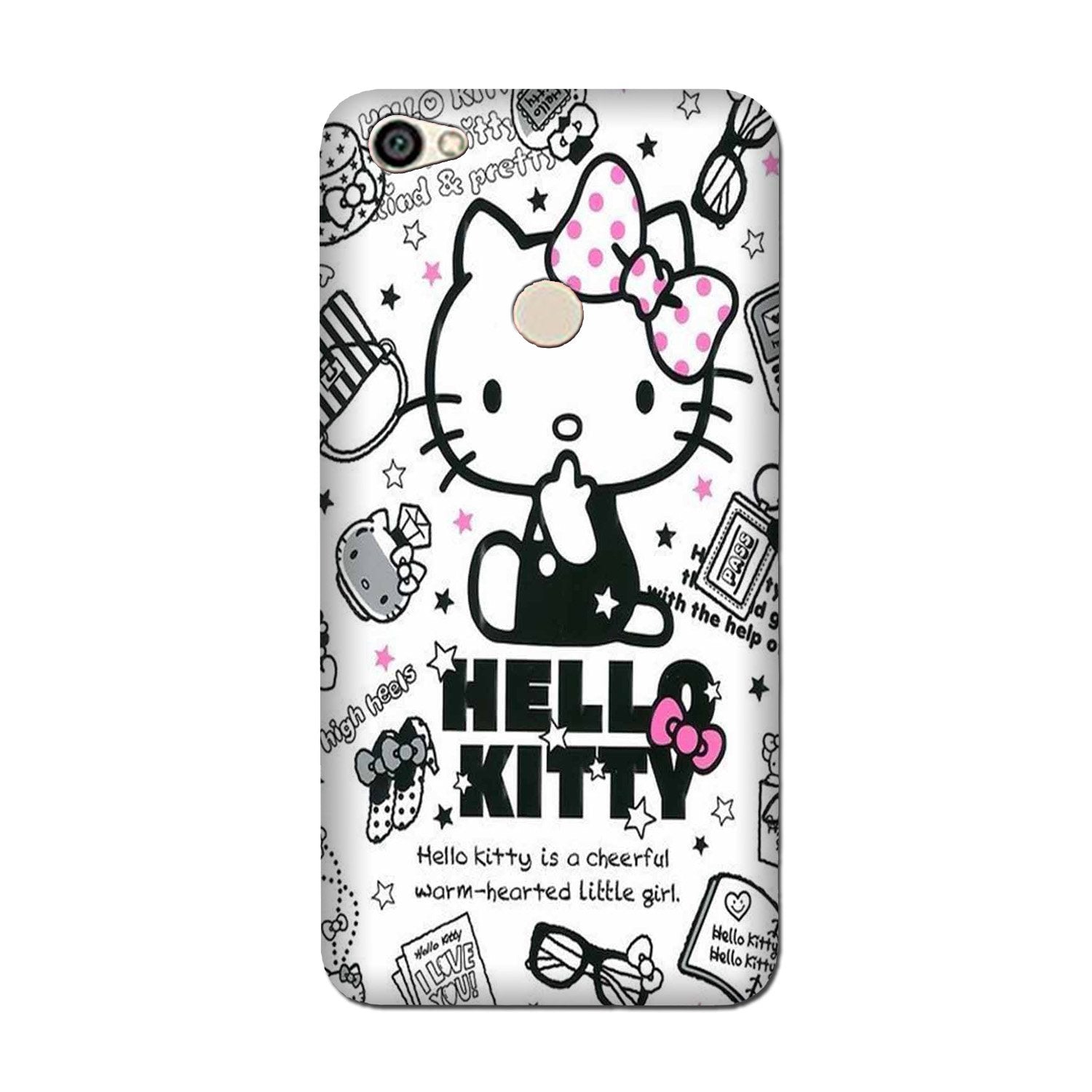 Hello Kitty Mobile Back Case for Vivo V7 Plus (Design - 361) Hello Kitty Mobile Back Case for Vivo V7 Plus (Design - 361)