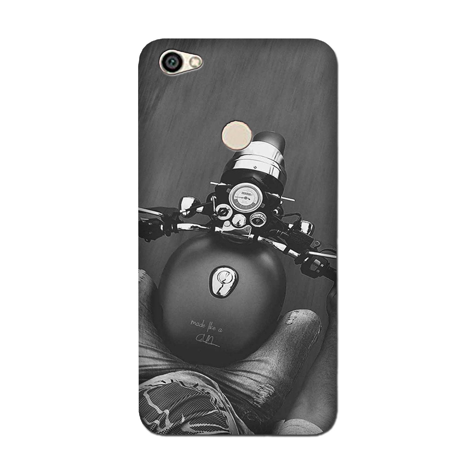 Royal Enfield Mobile Back Case for Vivo V7 Plus (Design - 382) Royal Enfield Mobile Back Case for Vivo V7 Plus (Design - 382)