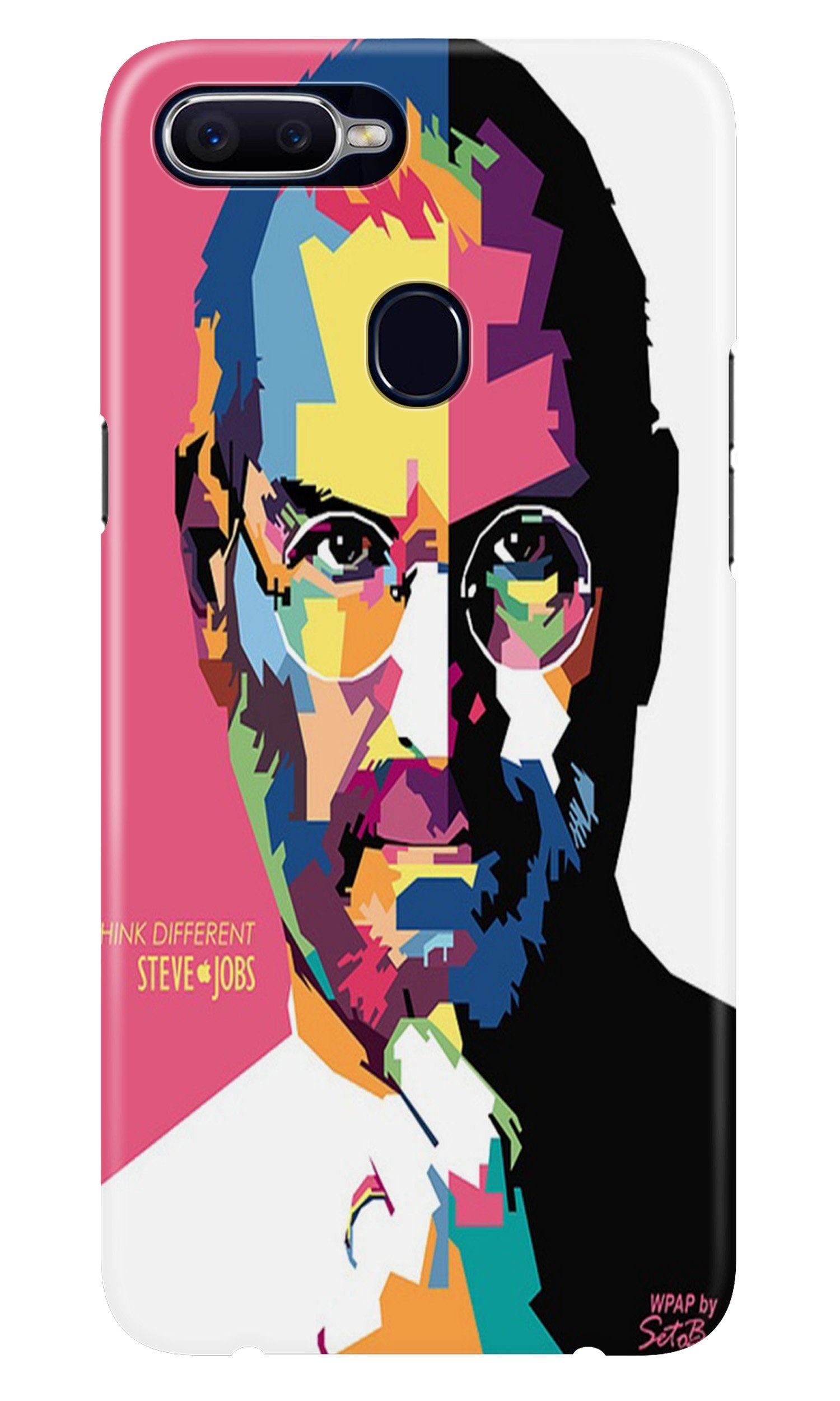 Steve Jobs Case for Oppo A7 (Design - 132) Steve Jobs Case for Oppo A7 (Design - 132)