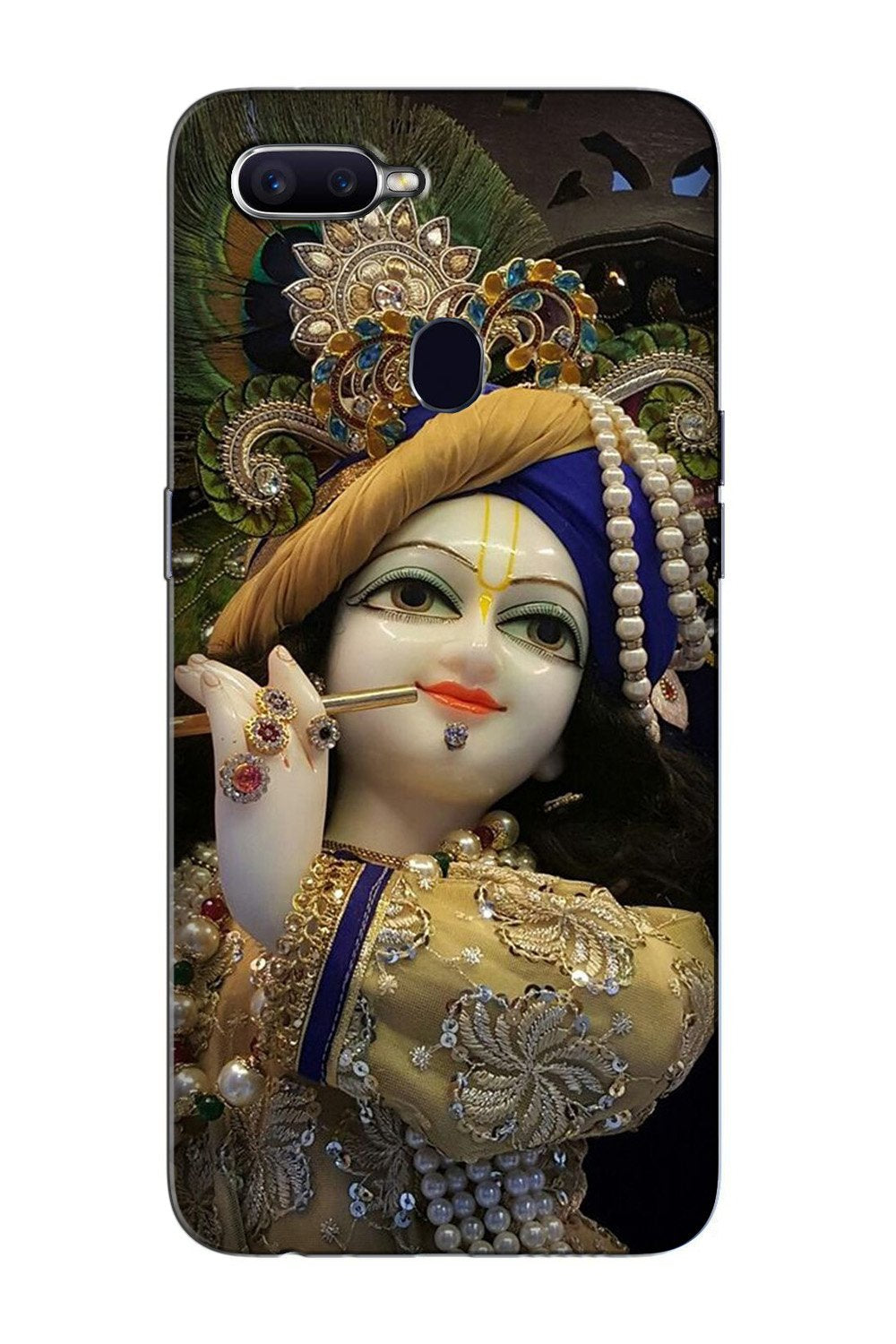 Lord Krishna3 Mobile Back Case for Oppo A12 (Design - 18) Lord Krishna3 Case for Oppo A12