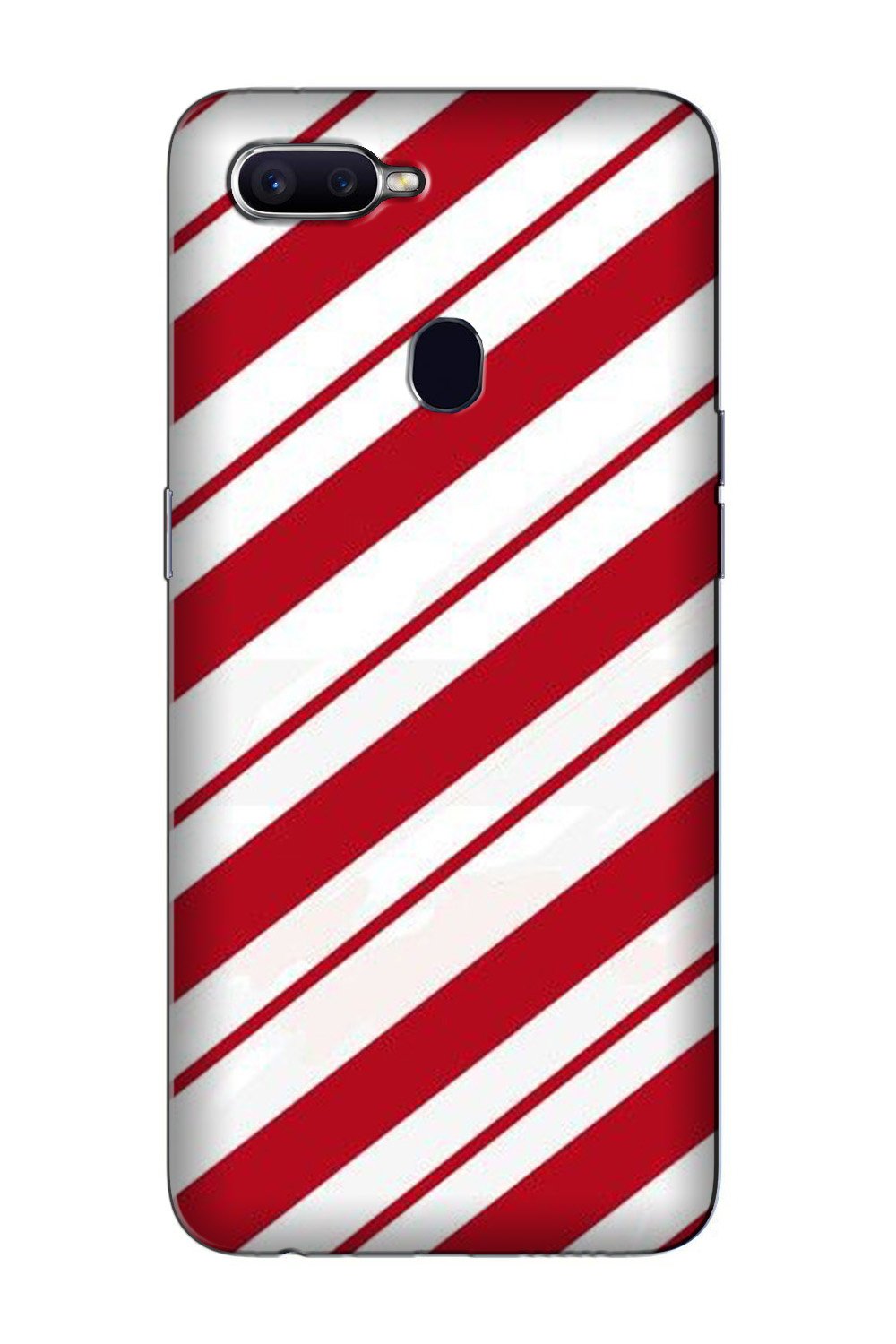 Red White Case for Oppo A5s Red White Case for Oppo A5s