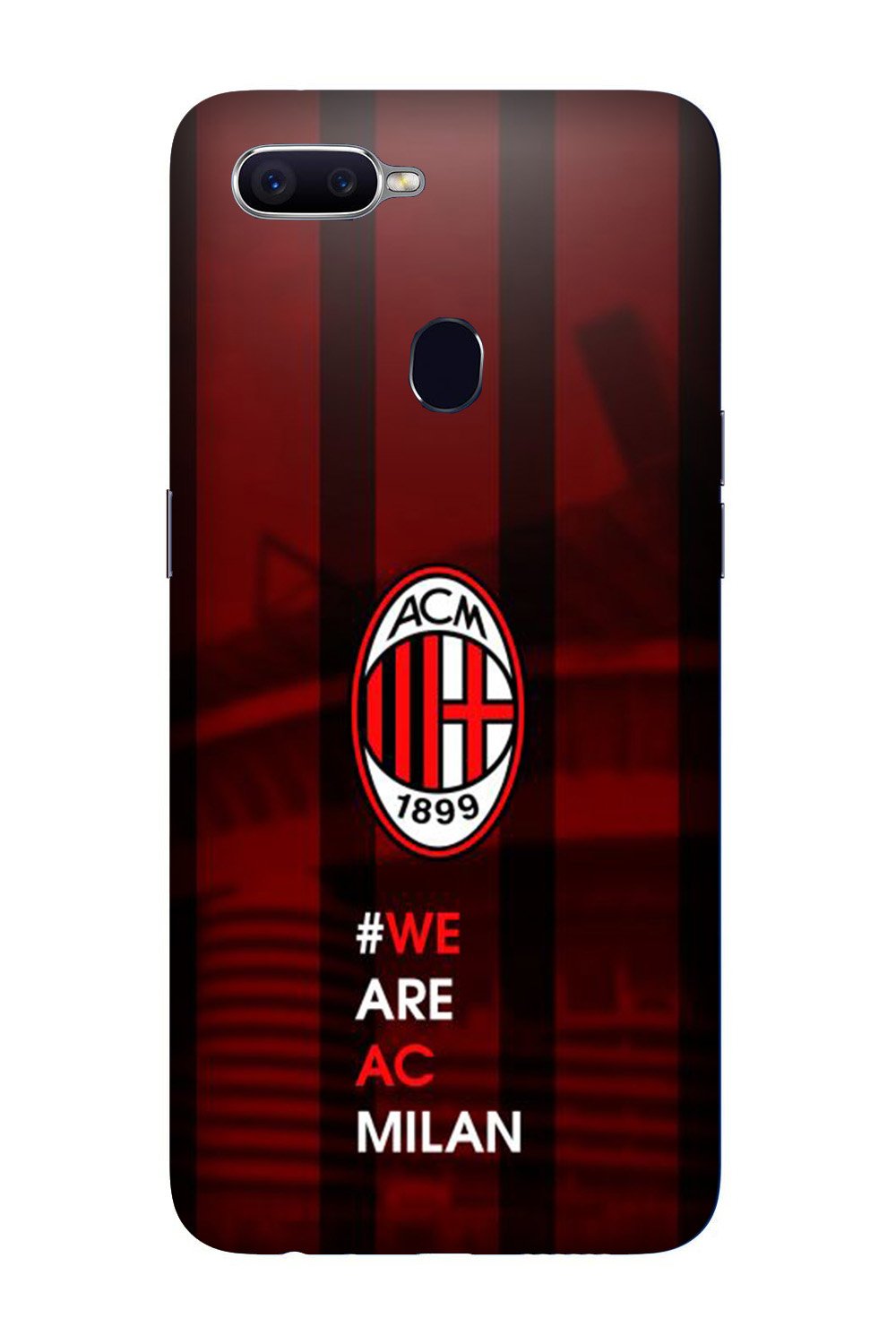 AC Milan Case for Oppo R15 Pro (Design - 155) AC Milan Case for Oppo R15 Pro (Design - 155)