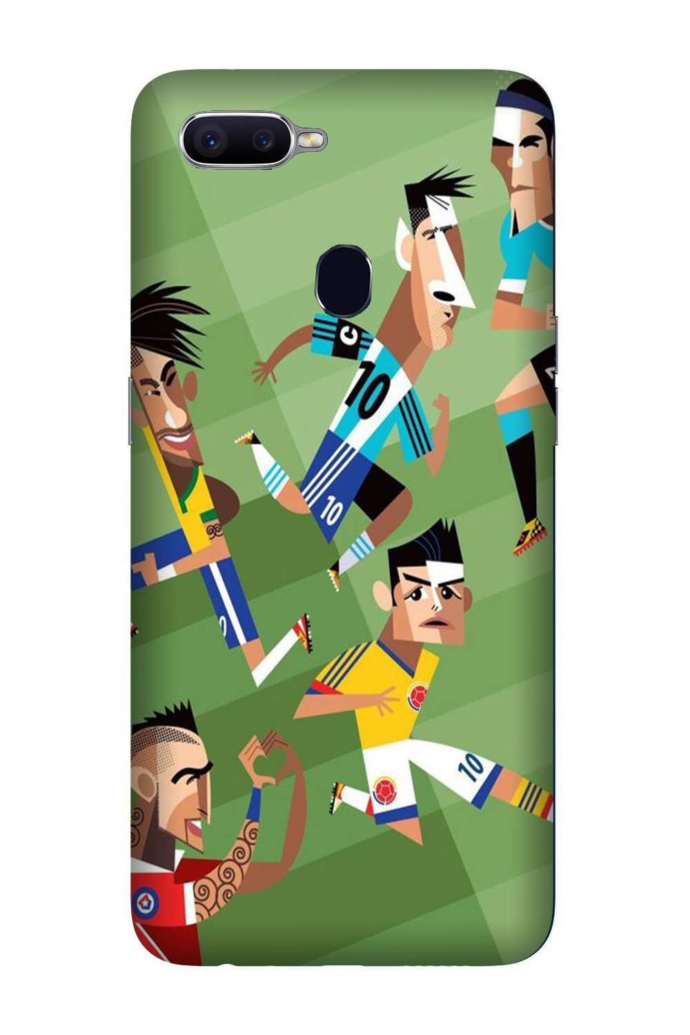 Football Case for Oppo A5 (Design - 166) Football Case for Oppo A5 (Design - 166)