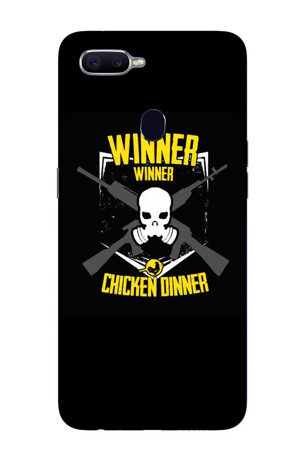 Winner Winner Chicken Dinner Mobile Back Case for Oppo A12 (Design - 178) Winner Winner Chicken Dinner Case for Oppo A12 (Design - 178)