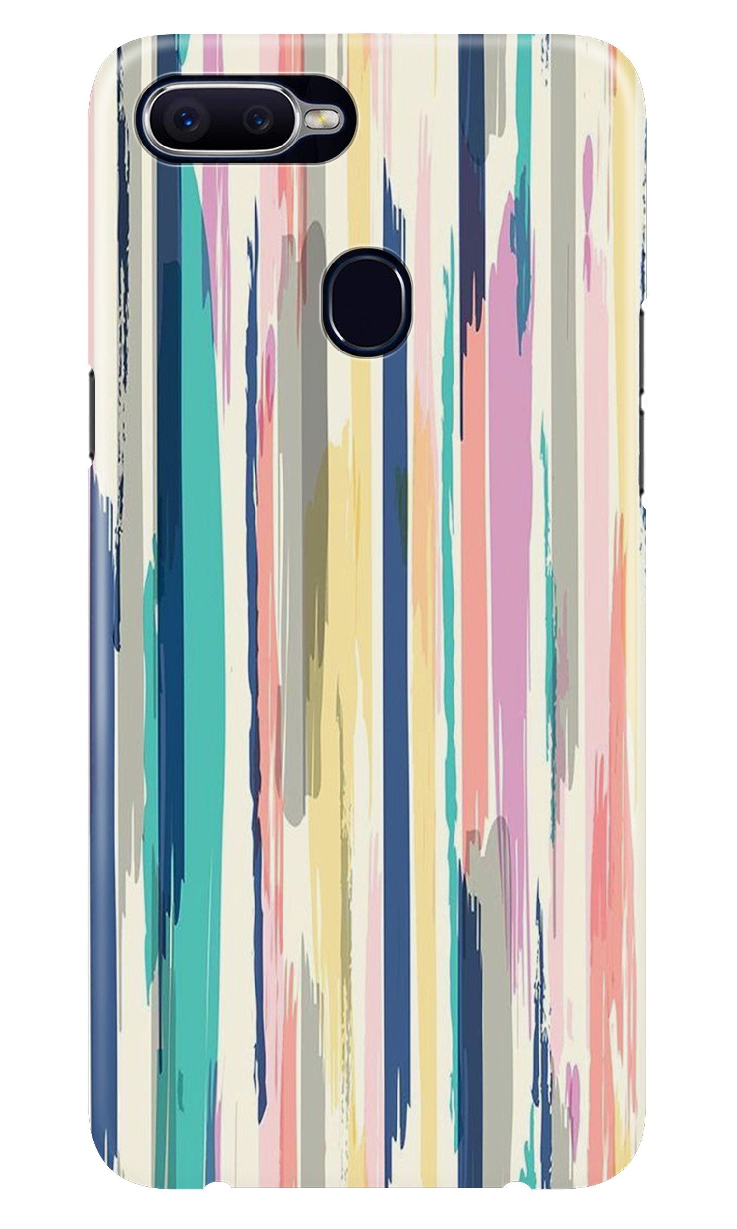 Modern Art Mobile Back Case for Oppo A12 (Design - 241) Modern Art Case for Oppo A12 (Design No. 241)