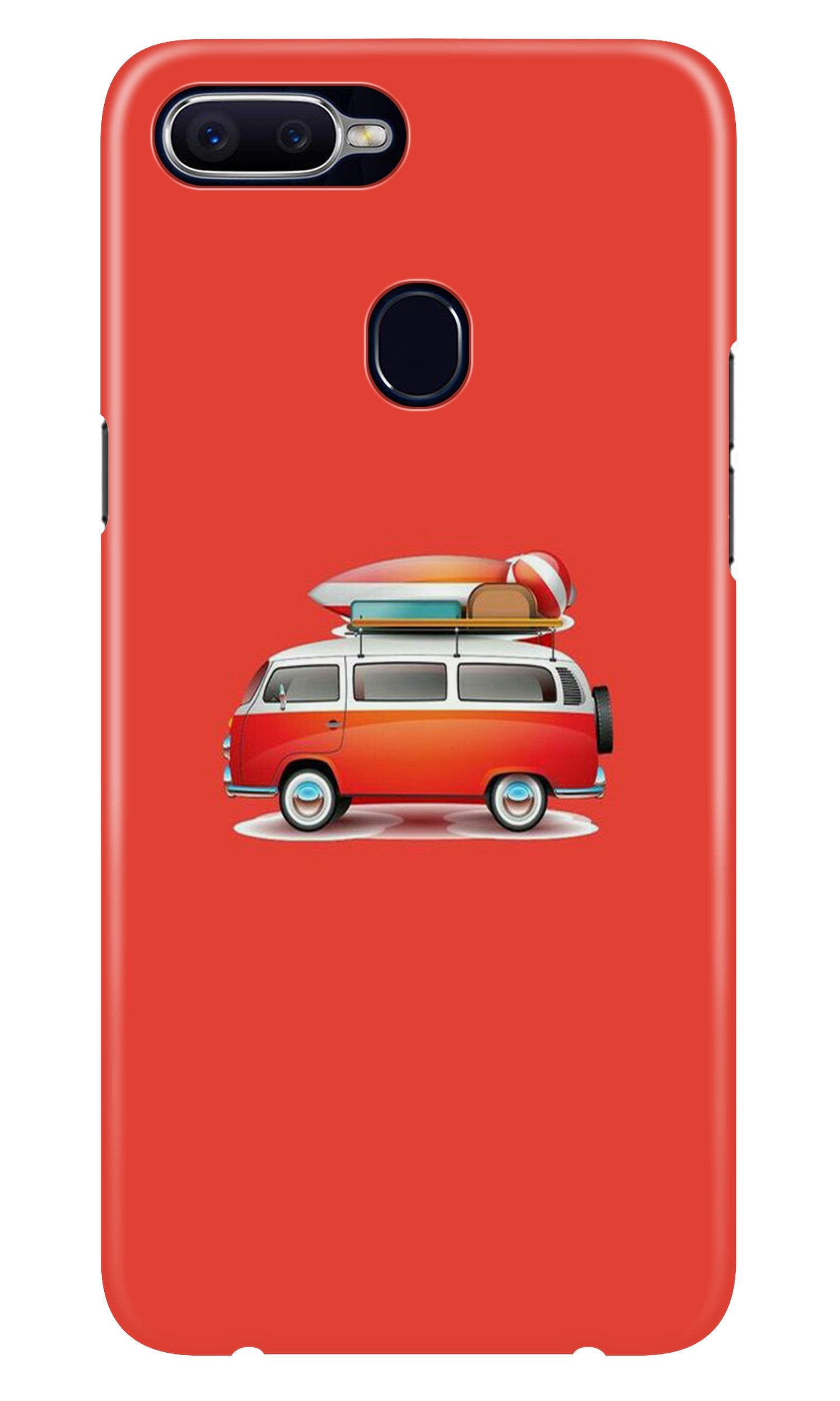 Travel Bus Case for Oppo A7 (Design No. 258) Travel Bus Case for Oppo A7 (Design No. 258)