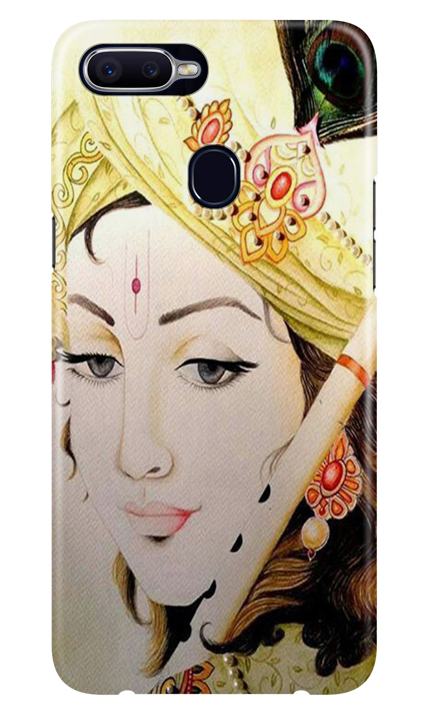 Krishna Mobile Back Case for Oppo A12 (Design - 291) Krishna Case for Oppo A12 (Design No. 291)