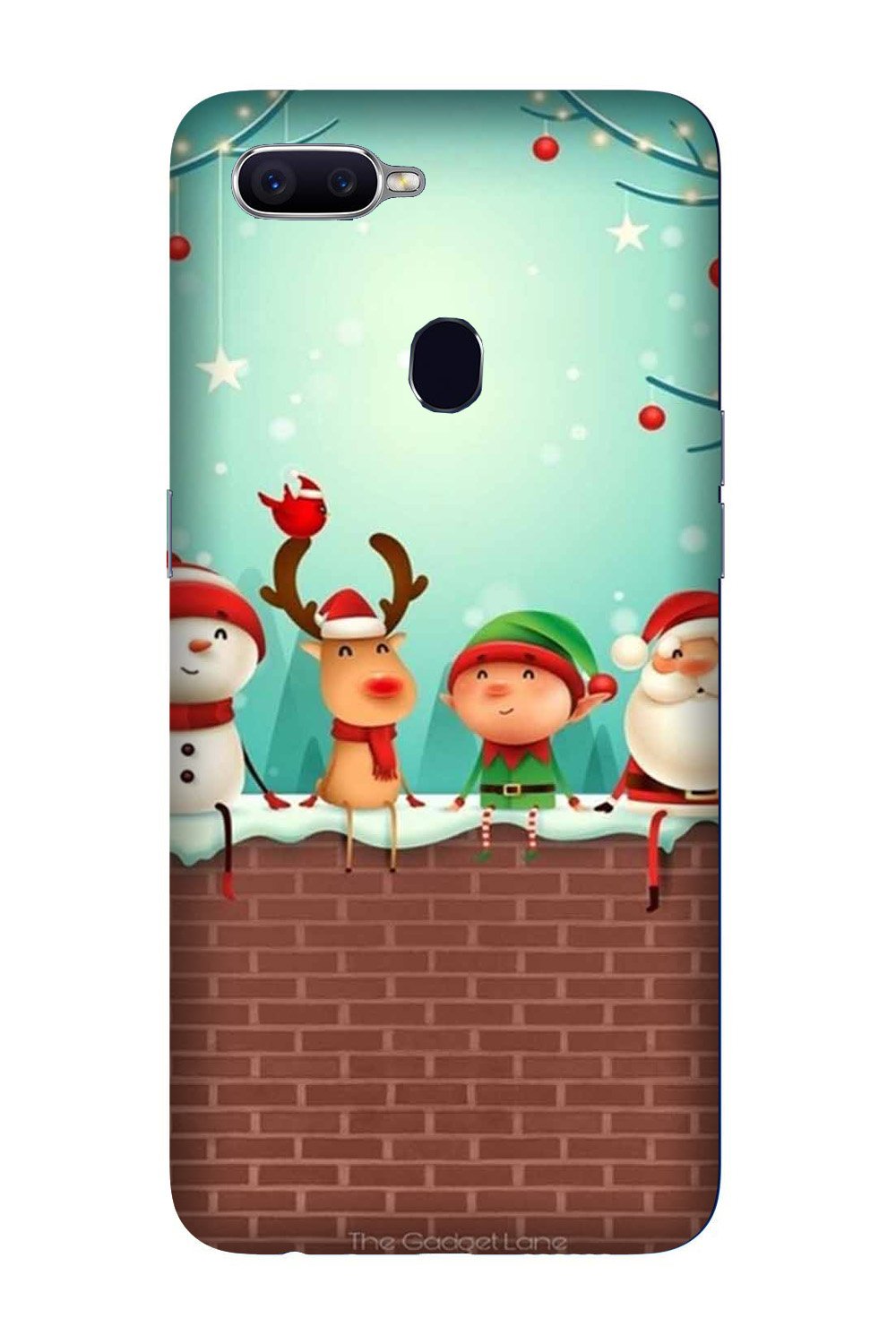 Santa Claus Mobile Back Case for Oppo A7 (Design - 334) Santa Claus Mobile Back Case for Oppo A7 (Design - 334)