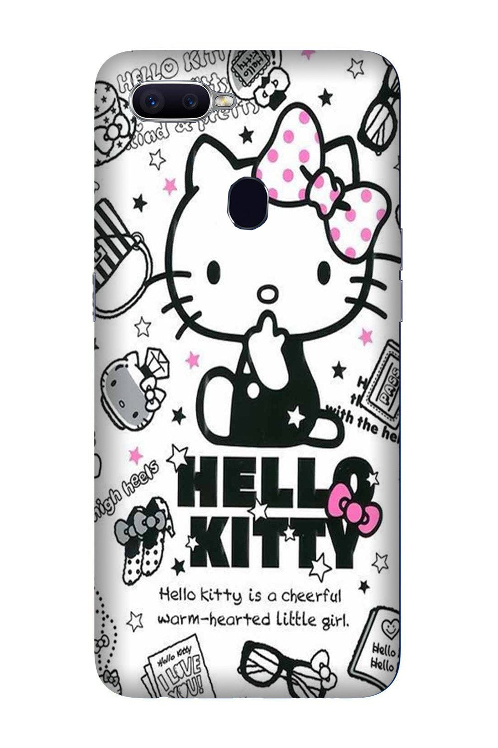 Hello Kitty Mobile Back Case for Oppo A12 (Design - 361) Hello Kitty Mobile Back Case for Oppo A12 (Design - 361)