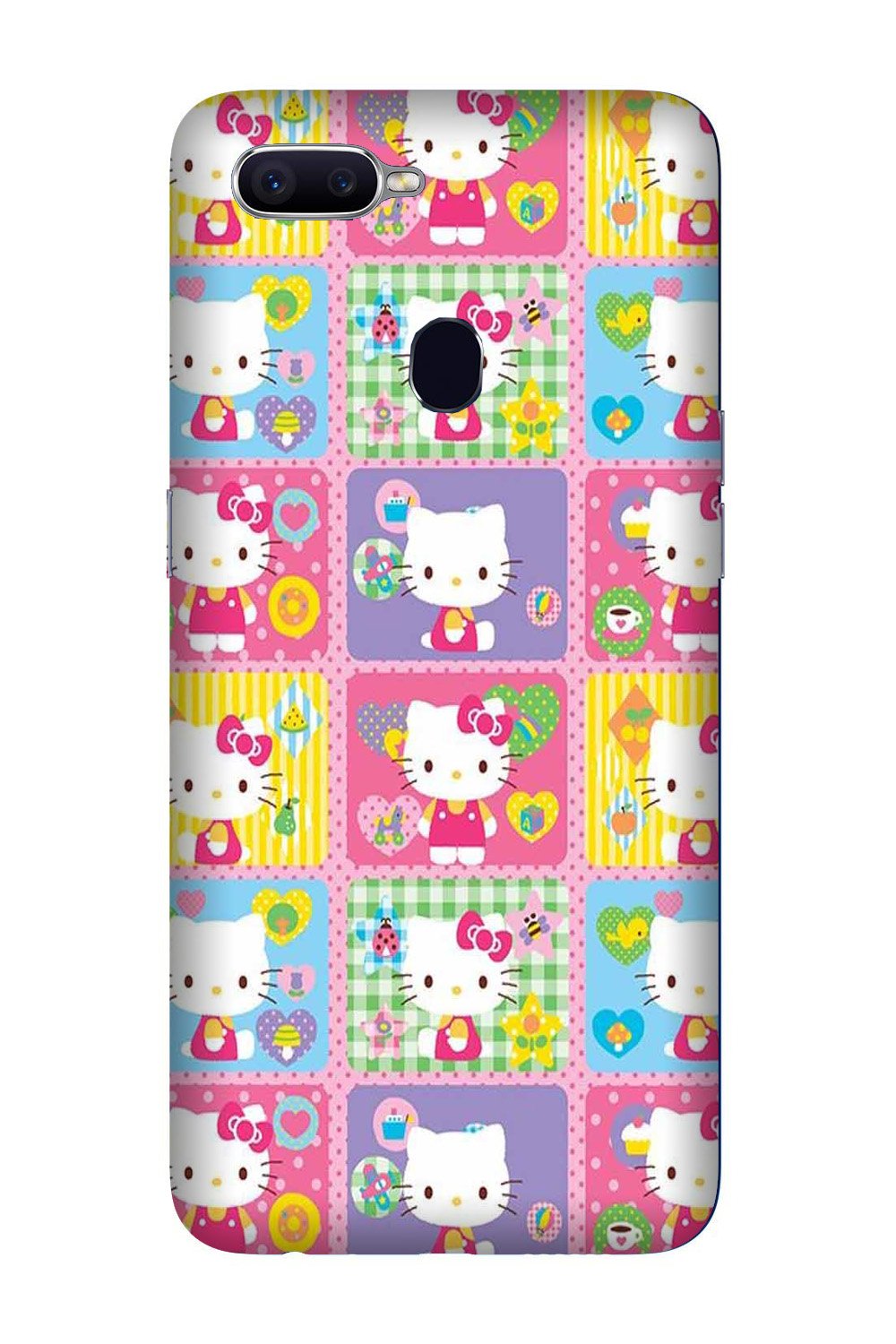 Kitty Mobile Back Case for Oppo A7 (Design - 400) Kitty Mobile Back Case for Oppo A7 (Design - 400)