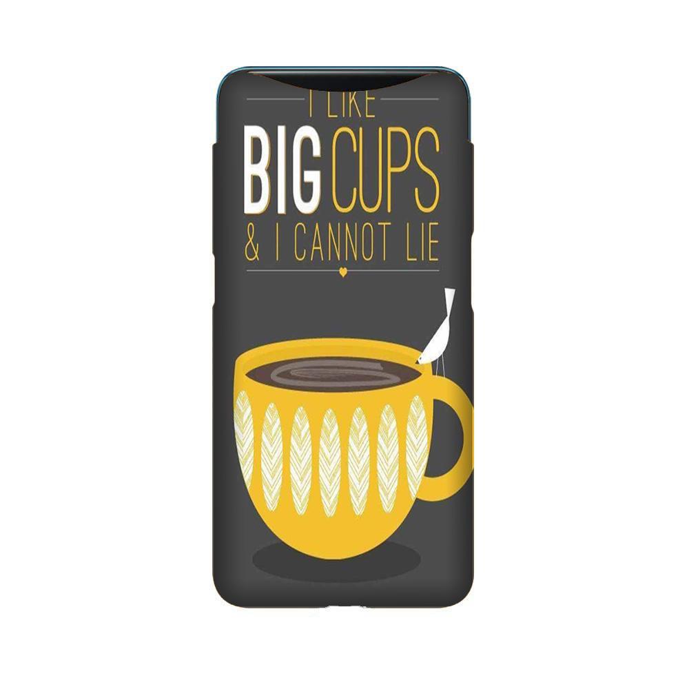 Big Cups Coffee Mobile Back Case for Oppo Find X (Design - 352) Big Cups Coffee Mobile Back Case for Oppo Find X (Design - 352)