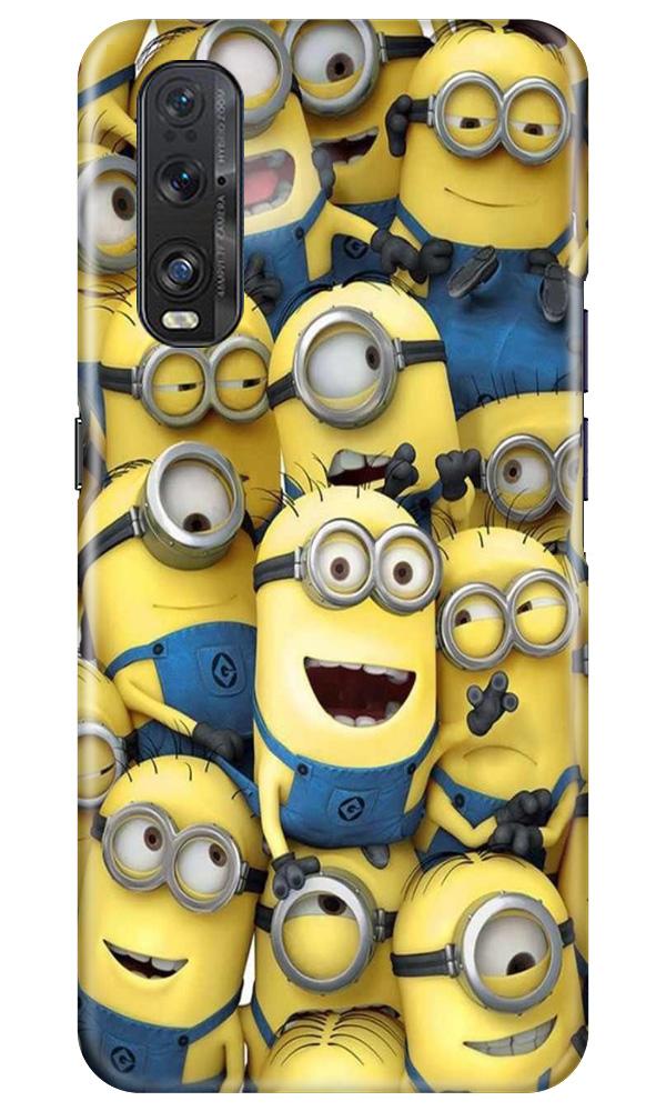 Minions Mobile Back Case for Oppo Find X2 (Design - 127) Minions Case for Oppo Find X2 (Design - 127)