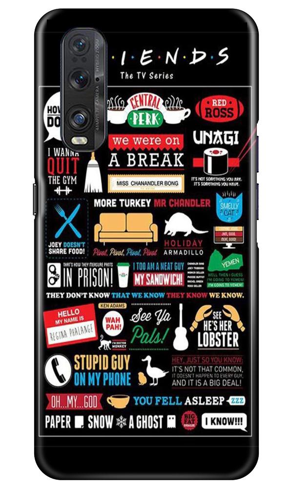 Friends Mobile Back Case for Oppo Find X2 (Design - 145) Friends Case for Oppo Find X2 (Design - 145)