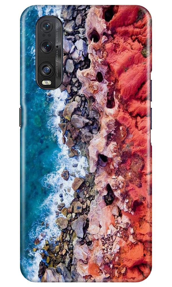 Sea Shore Mobile Back Case for Oppo Find X2 (Design - 273) Sea Shore Case for Oppo Find X2 (Design No. 273)