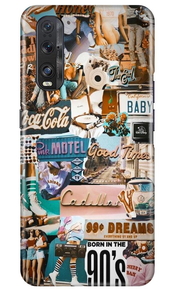 Vintage Design Mobile Back Case for Oppo Find X2 (Design - 284) Vintage Design Case for Oppo Find X2 (Design No. 284)