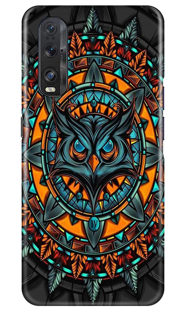 Owl Mobile Back Case for Oppo Find X2 (Design - 360) Owl Mobile Back Case for Oppo Find X2 (Design - 360)