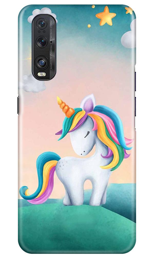 Unicorn Mobile Back Case for Oppo Find X2 (Design - 366) Unicorn Mobile Back Case for Oppo Find X2 (Design - 366)
