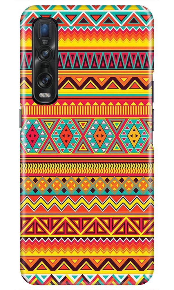 Zigzag line pattern Mobile Back Case for Oppo Find X2 Pro (Design - 4) Zigzag line pattern Case for Oppo Find X2 Pro