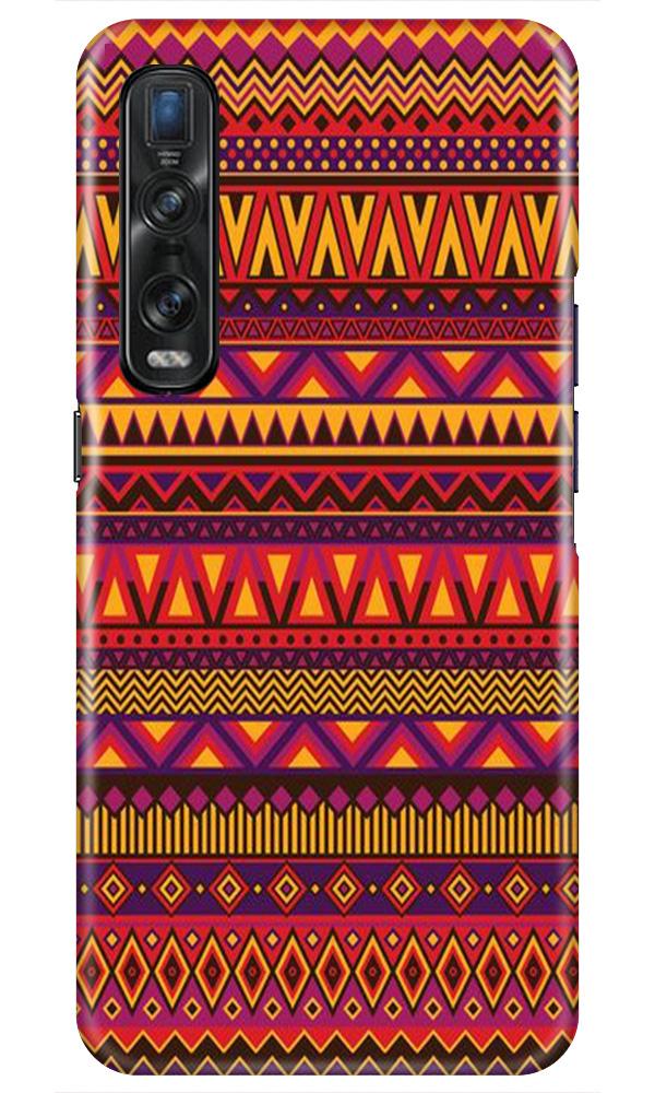 Zigzag line pattern2 Mobile Back Case for Oppo Find X2 Pro (Design - 10) Zigzag line pattern2 Case for Oppo Find X2 Pro