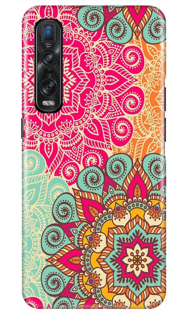 Rangoli art2 Mobile Back Case for Oppo Find X2 Pro (Design - 29) Rangoli art2 Case for Oppo Find X2 Pro
