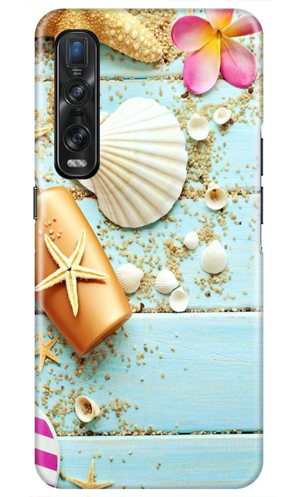 Sea Shells Mobile Back Case for Oppo Find X2 Pro (Design - 63) Sea Shells Case for Oppo Find X2 Pro
