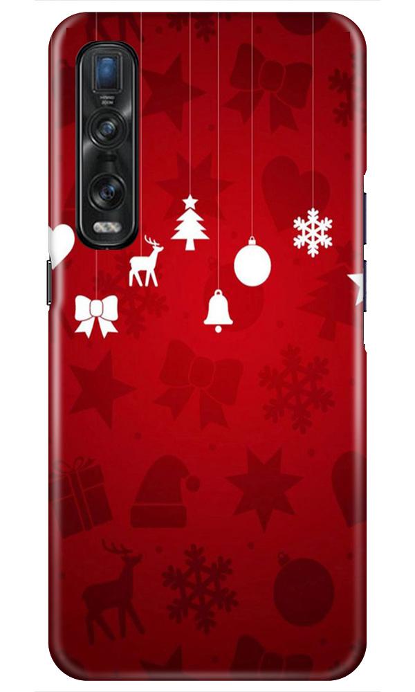 Christmas Mobile Back Case for Oppo Find X2 Pro (Design - 78) Christmas Case for Oppo Find X2 Pro