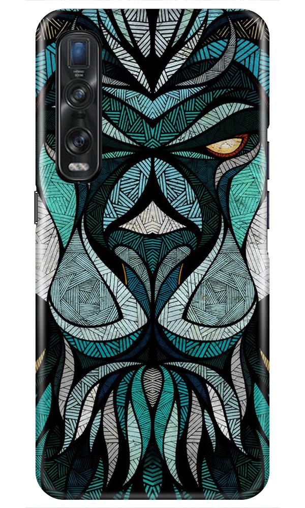 Lion Mobile Back Case for Oppo Find X2 Pro (Design - 97) Lion Case for Oppo Find X2 Pro