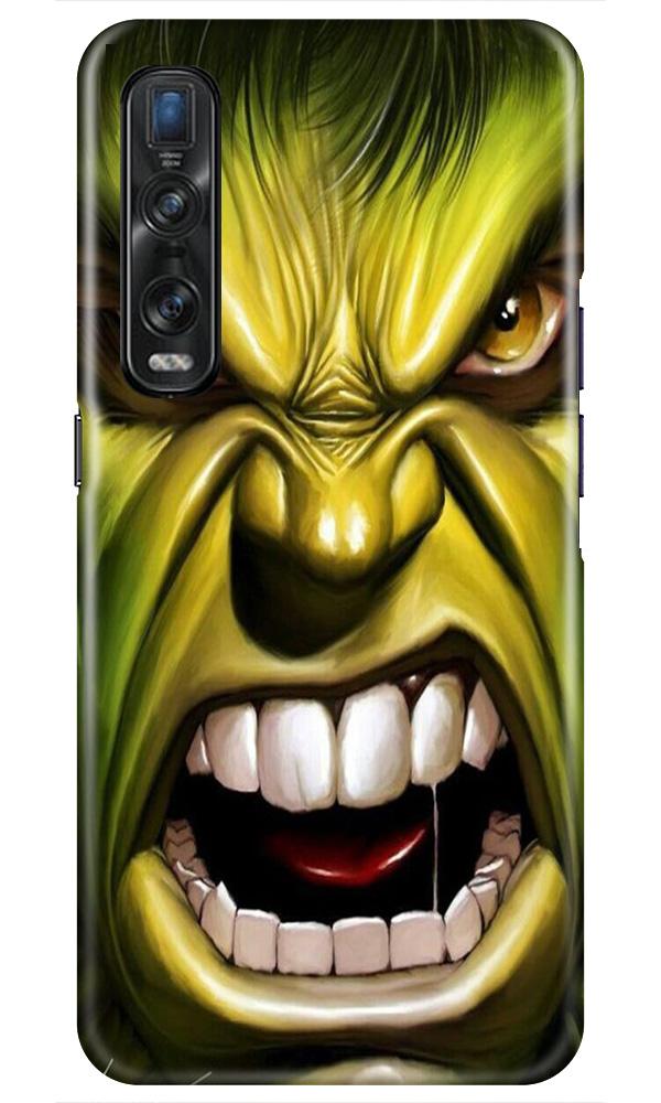 Hulk Superhero Mobile Back Case for Oppo Find X2 Pro (Design - 121) Hulk Superhero Case for Oppo Find X2 Pro (Design - 121)