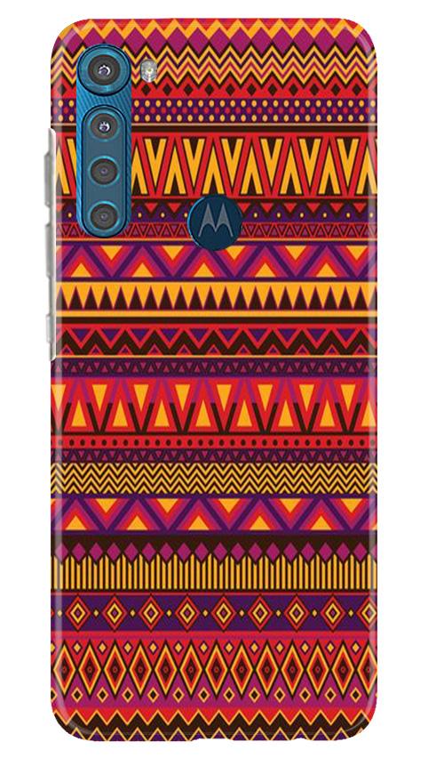 Zigzag line pattern2 Mobile Back Case for Moto One Fusion Plus (Design - 10) Zigzag line pattern2 Case for Moto One Fusion Plus