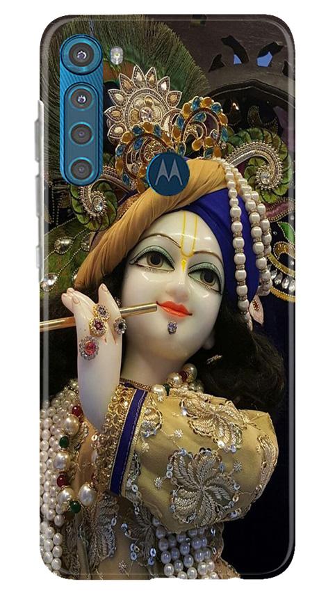Lord Krishna3 Mobile Back Case for Moto One Fusion Plus (Design - 18) Lord Krishna3 Case for Moto One Fusion Plus