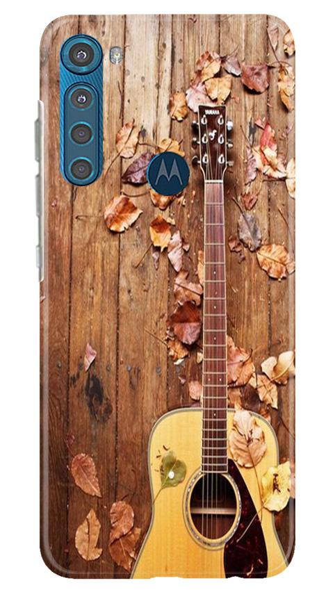 Guitar Mobile Back Case for Moto One Fusion Plus (Design - 43) Guitar Case for Moto One Fusion Plus