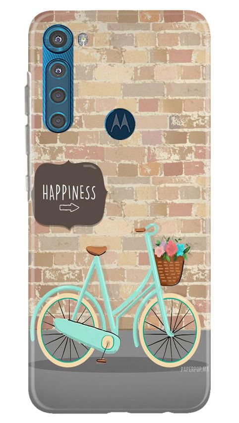 Happiness Mobile Back Case for Moto One Fusion Plus (Design - 53) Happiness Case for Moto One Fusion Plus