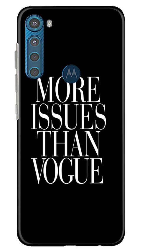 More Issues than Vague Mobile Back Case for Moto One Fusion Plus (Design - 74) More Issues than Vague Case for Moto One Fusion Plus