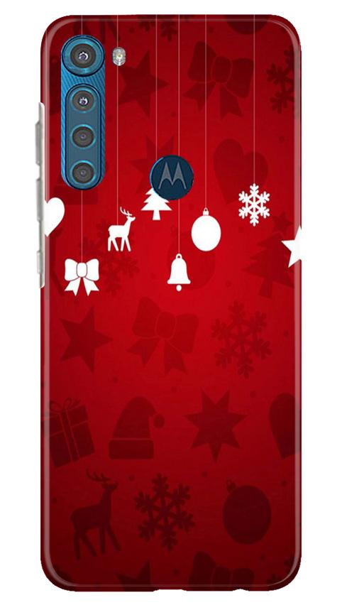 Christmas Mobile Back Case for Moto One Fusion Plus (Design - 78) Christmas Case for Moto One Fusion Plus