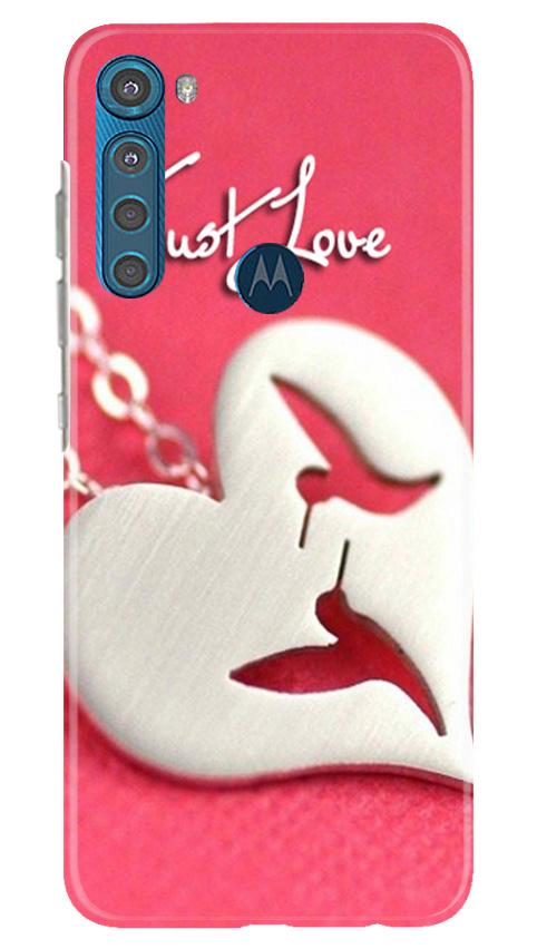 Just love Mobile Back Case for Moto One Fusion Plus (Design - 88) Just love Case for Moto One Fusion Plus