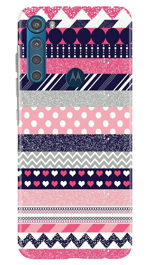 Pattern3 Mobile Back Case for Moto One Fusion Plus (Design - 90) Pattern3 Case for Moto One Fusion Plus