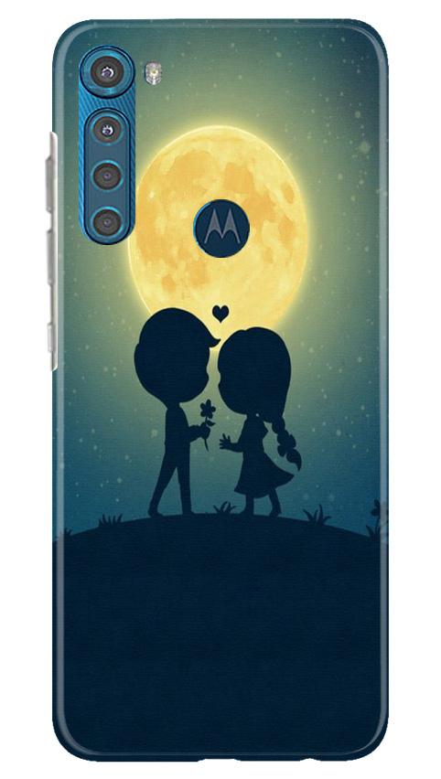 Love Couple Mobile Back Case for Moto One Fusion Plus (Design - 109) Love Couple Case for Moto One Fusion Plus (Design - 109)