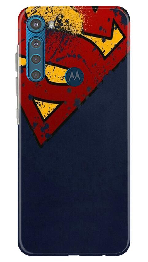 Superman Superhero Mobile Back Case for Moto One Fusion Plus (Design - 125) Superman Superhero Case for Moto One Fusion Plus (Design - 125)